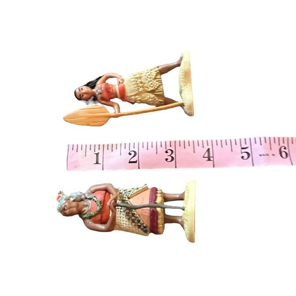 Disney Moana Movie Figures‎ Cake Toppers PVC Mini-figure Approx 3” Moana Toys - Picture 8 of 12